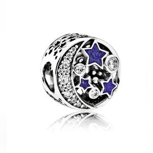Moon and Stars Pandora charm